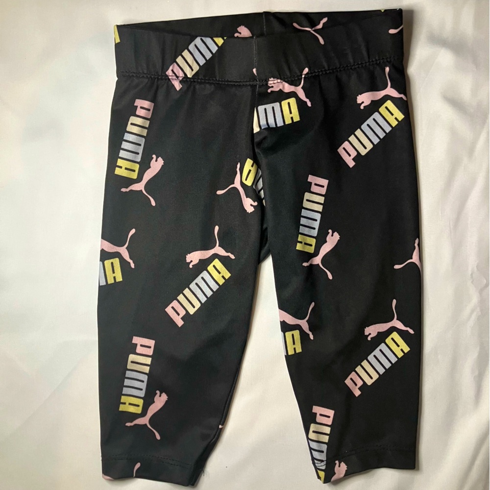 Puma Girls Size 2T Pull On Leggings Stretchable